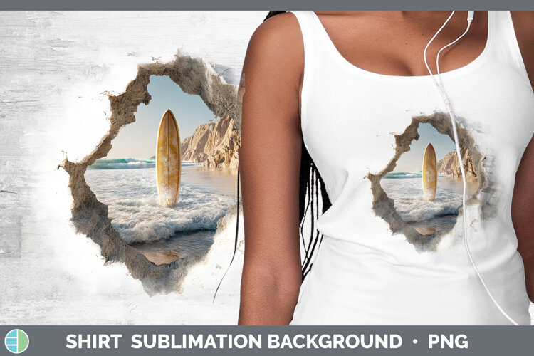 GorgeousSea 3D Hole Shirt design.