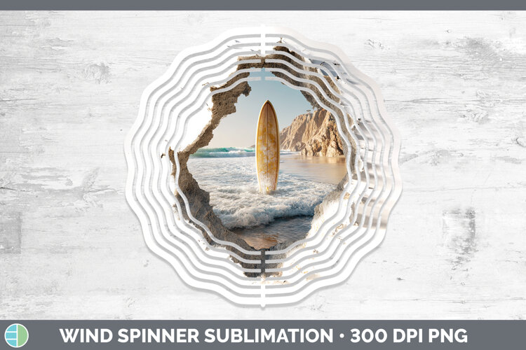 GorgeousSea 3D Hole Wind Spinner design.