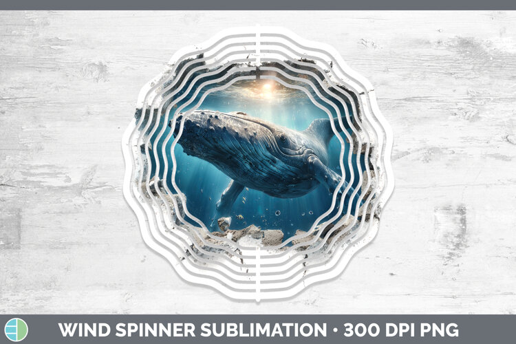 GorgeousSea 3D Hole Wind Spinner design.