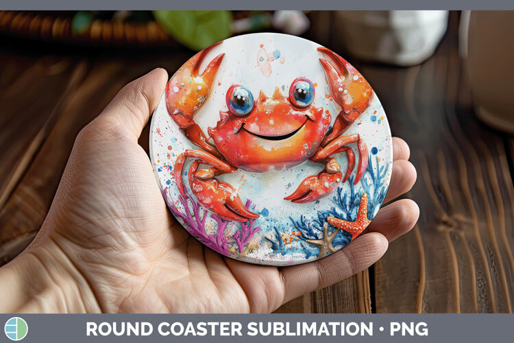 GorgeousSea Adorable Round Coaster design.