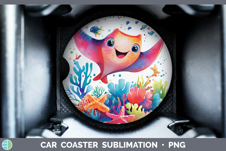 Car Coaster Sublimation Designs Image 13