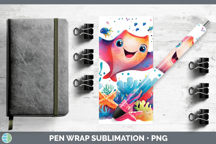 GorgeousSea Adorable Pen Wrap design.