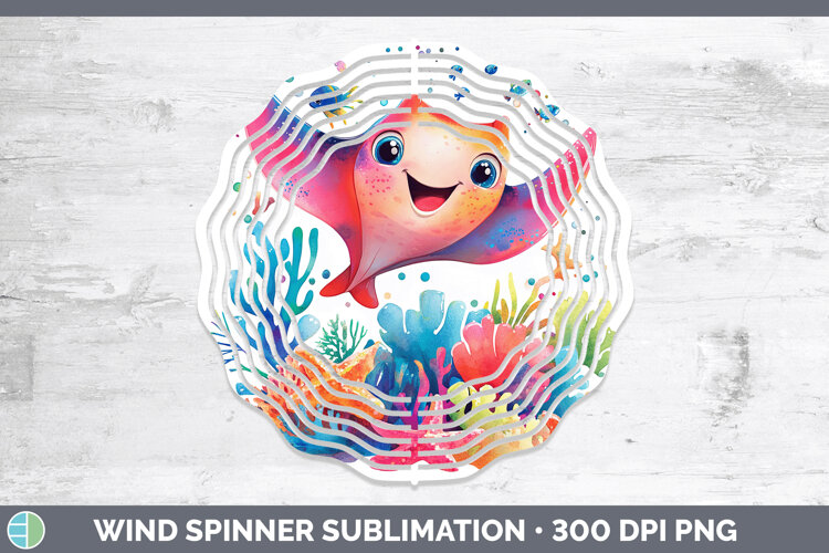 GorgeousSea Adorable Wind Spinner design.
