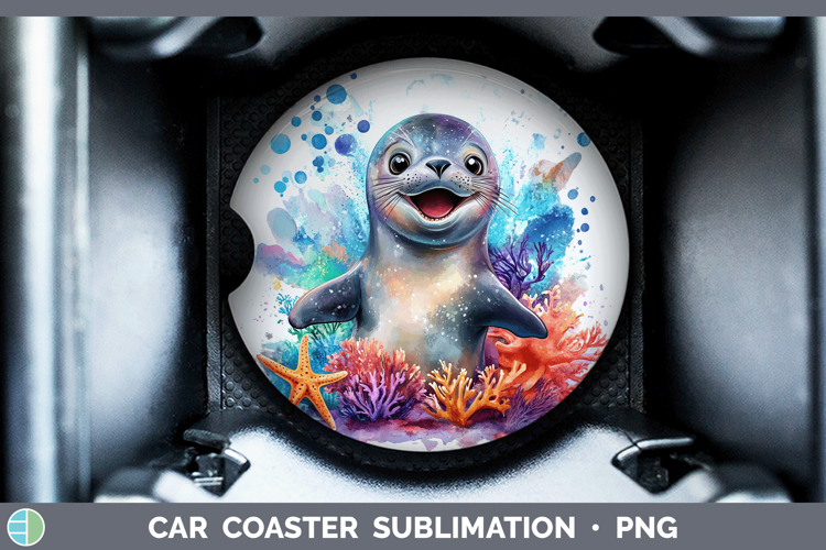 Car Coaster Sublimation Designs Image 11