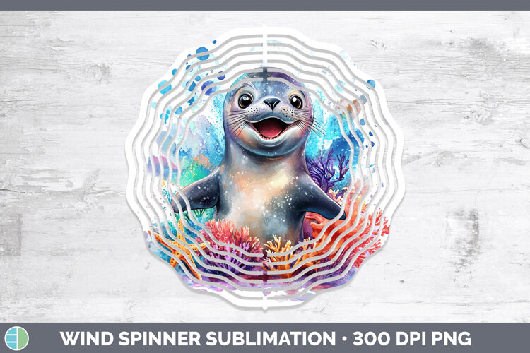 GorgeousSea Adorable Wind Spinner design.