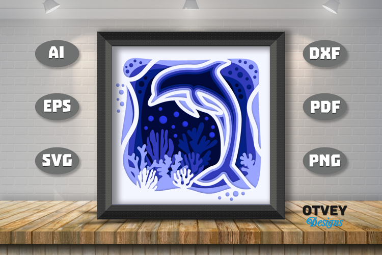 Dolphin Svg Image 3