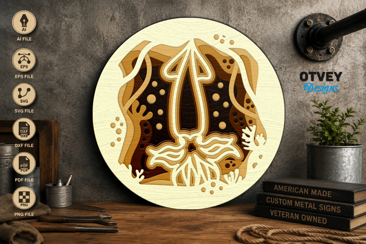 3d Layered Paper Art Image 9