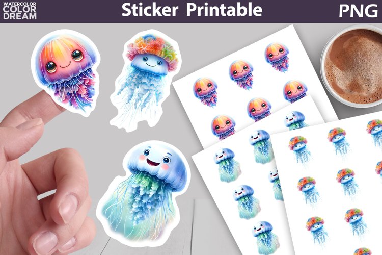 Jellyfish Clipart Image 24