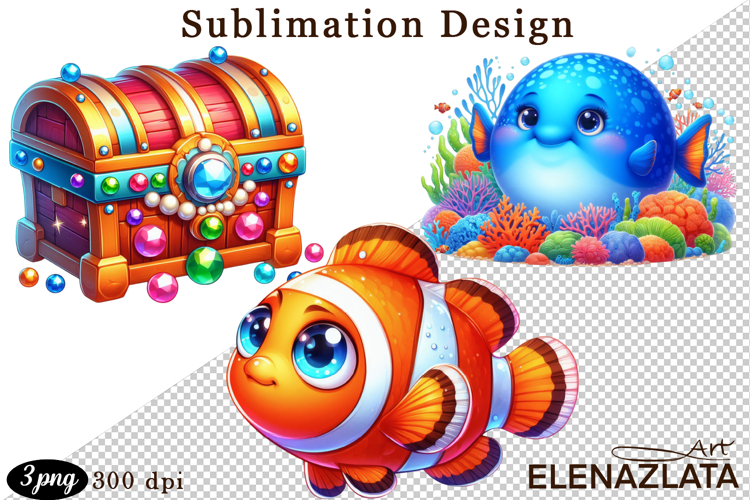Sea Animals Clipart - Sea Animals Png