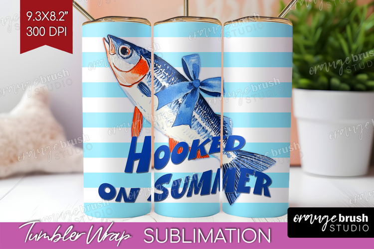 Sea Fish Nautical Tumbler Wrap Sea Quotes Tumbler PNG