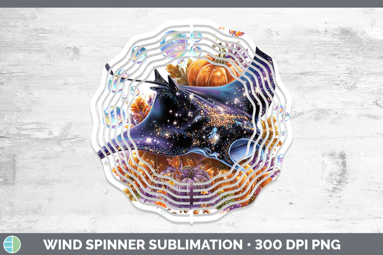 GorgeousSea Halloween Wind Spinner design.