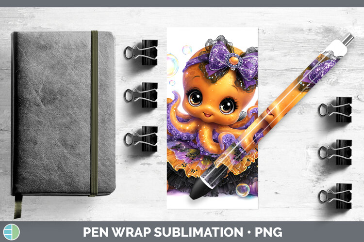 GorgeousSea Halloween Pen Wrap design.
