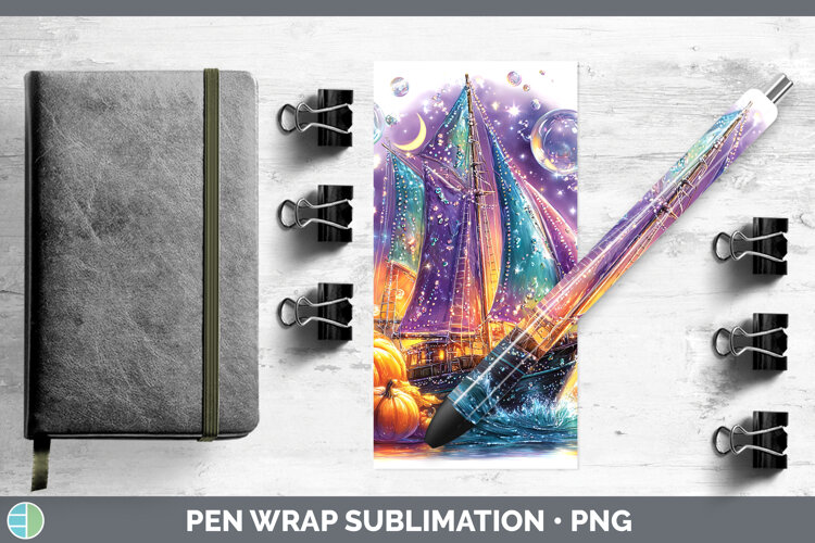 GorgeousSea Halloween Pen Wrap design.