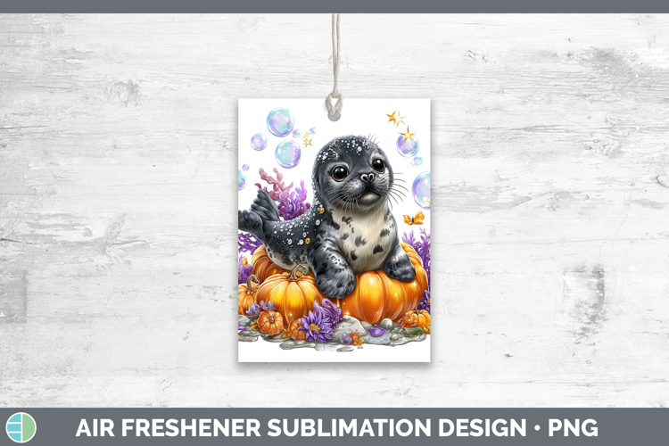 Sea Halloween Seal Air Freshener Sublimation Car Freshener D