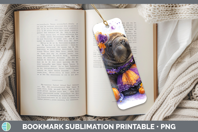 Printable Halloween Bookmark Image 4