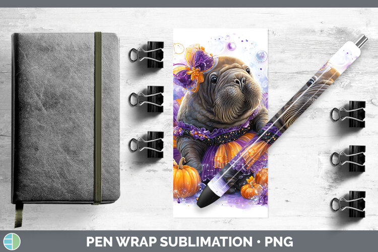 GorgeousSea Halloween Pen Wrap design.