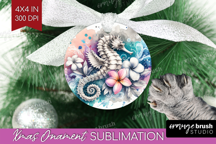 Sea Horse Clipart Image 4