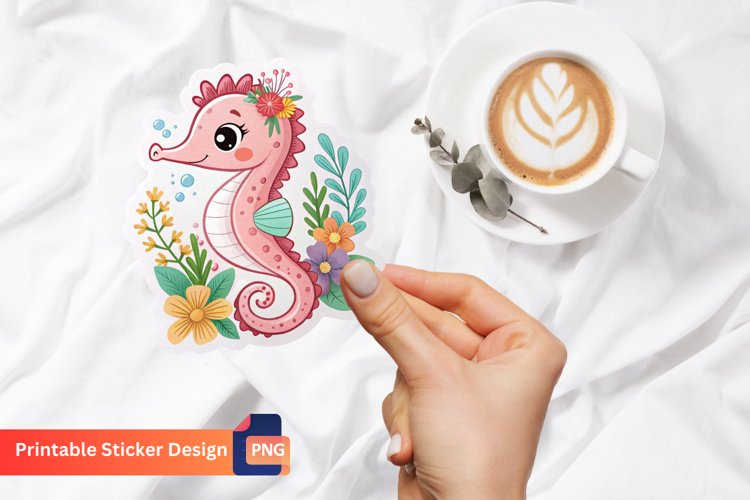 Sea Creatures Clipart Image 6