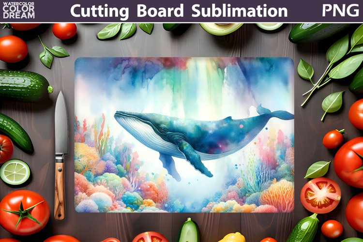Whale Cutting Board | Summer Cutting Board