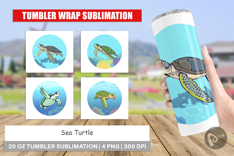 Sea Turtle Clipart Image 4