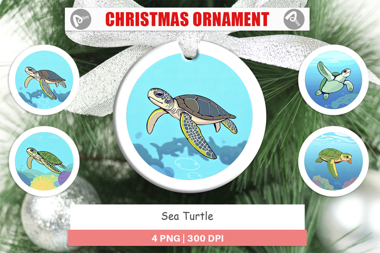Sea Turtle Clipart Image 6