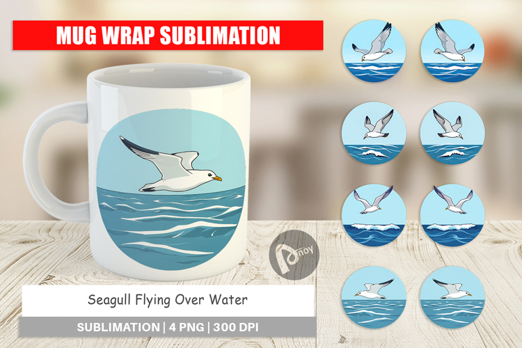 Seagull Clipart Image 23