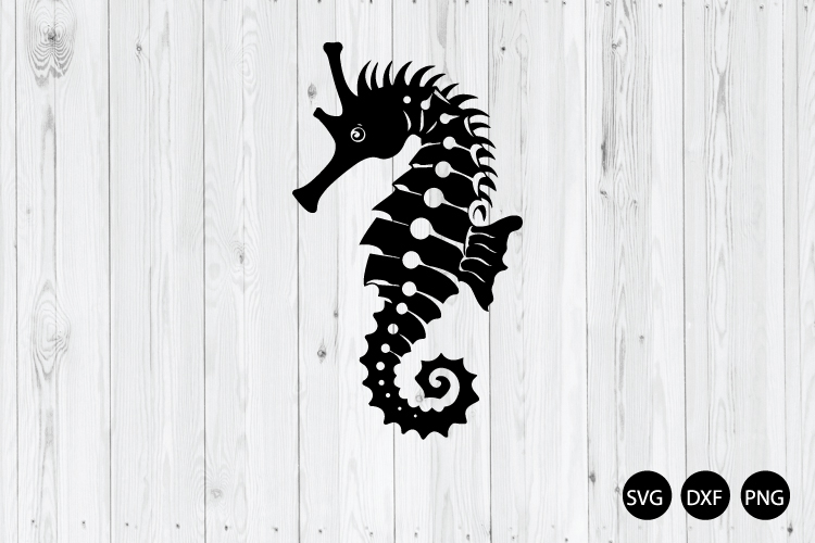 Seahorse SVG, Ocean Animal SVG