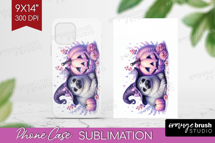 Seal Halloween Phone Case PNG Coquette Case PNG Sublimation