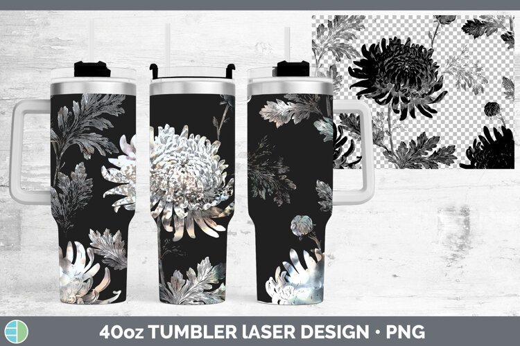 GorgeousSeamless Autumn Laser 40oz Tumbler design.