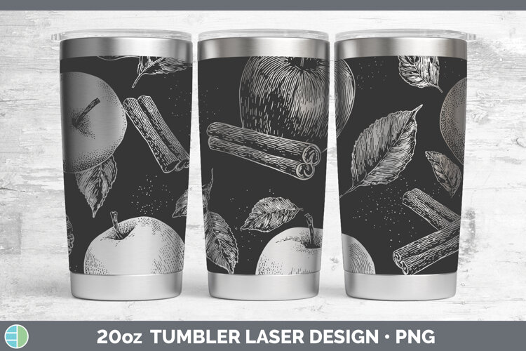 GorgeousSeamless Autumn Laser 20oz Tumbler design.