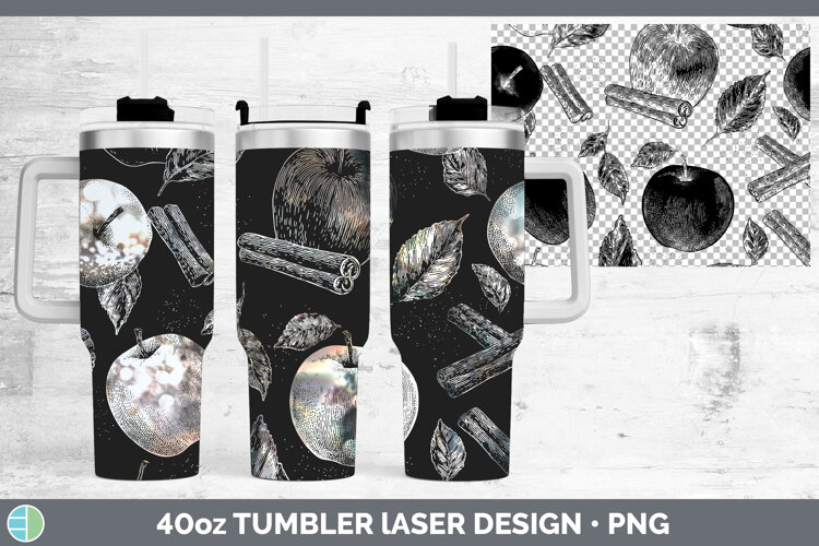 GorgeousSeamless Autumn Laser 40oz Tumbler design.