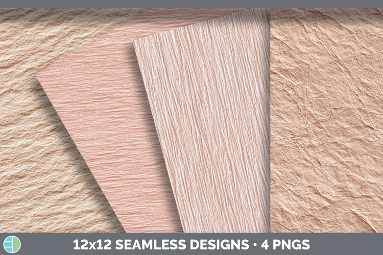 Almond Blush Seamless Autumn Pastels Textured Background Pap