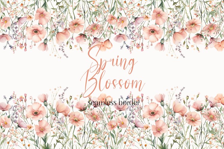 Flowers Border Clipart Image 11