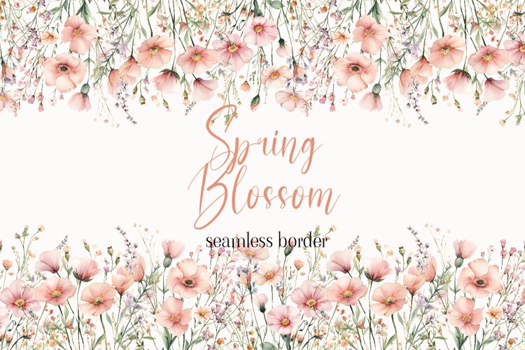 Flowers Border Clipart Image 12