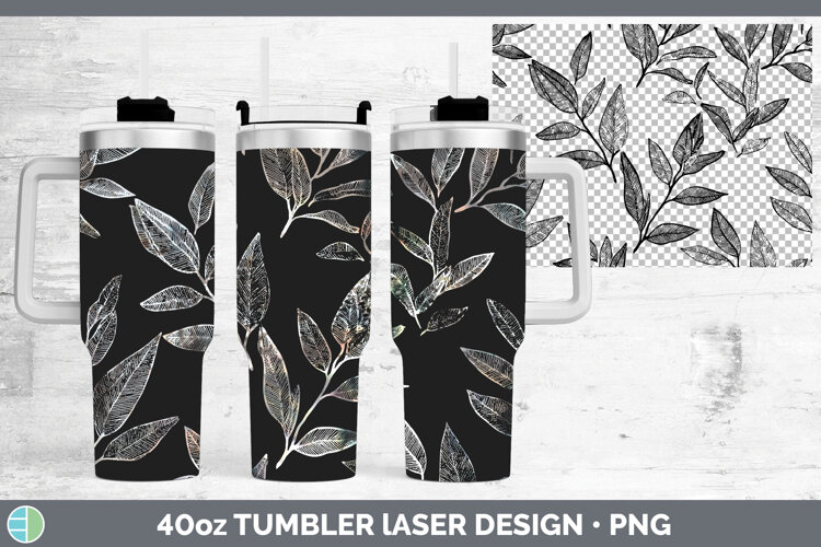 GorgeousSeamless Christmas Laser 40oz Tumbler design.