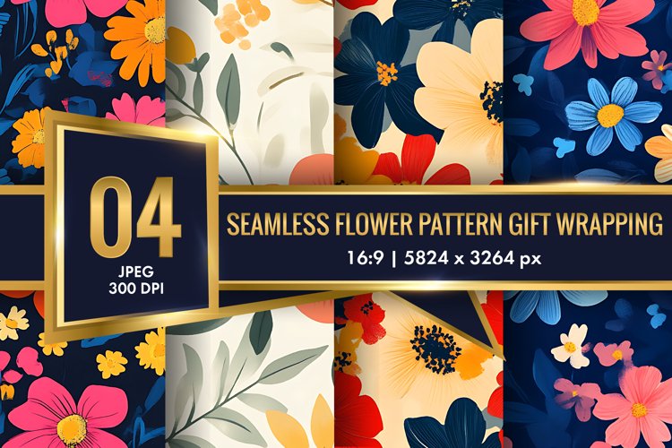 Floral Seamless Pattern Image 9