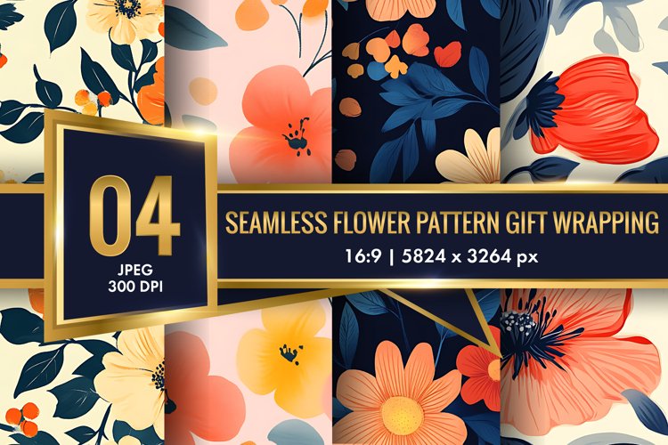 Floral Seamless Pattern Image 2