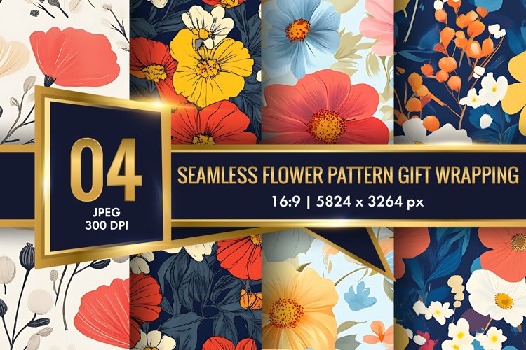 Floral Seamless Pattern Image 7