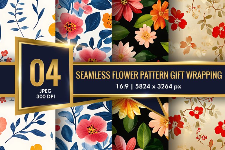 Floral Seamless Pattern Image 18