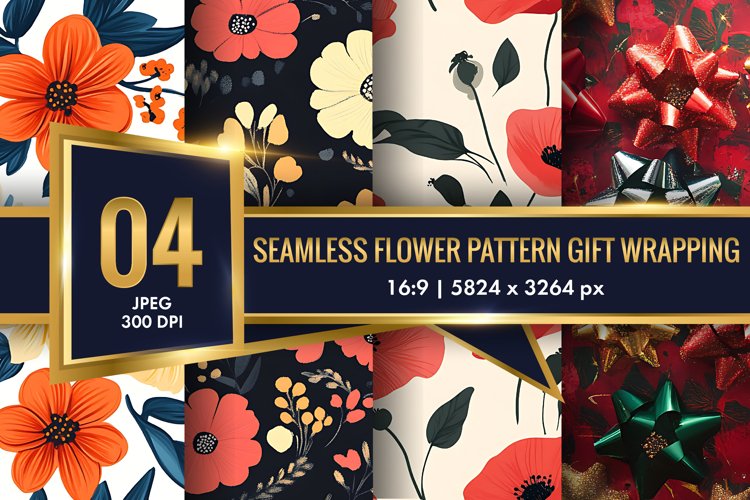 Floral Seamless Pattern Image 19