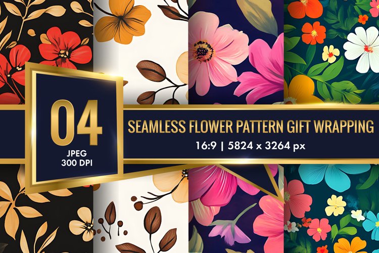 Floral Seamless Pattern Image 11