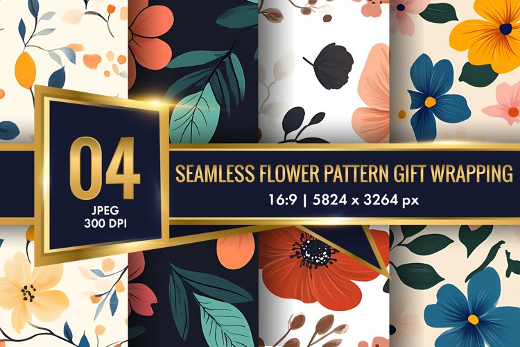Floral Seamless Pattern Image 8