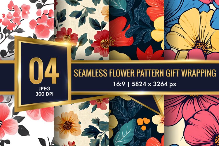Floral Seamless Pattern Image 7