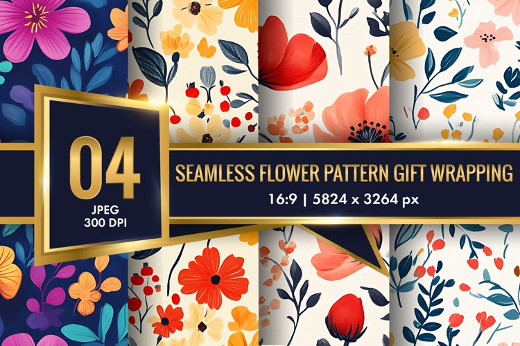 Floral Seamless Pattern Image 10