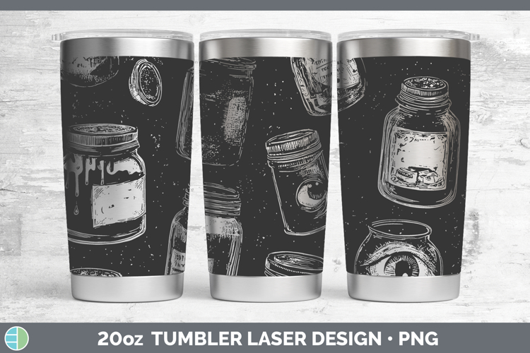 Potions Laser 20oz Tumbler Seamless Halloween Sublimation Tu