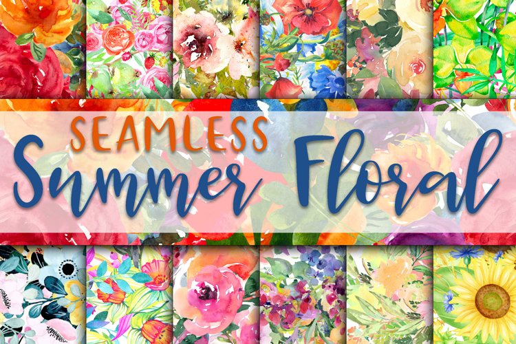 Summer Digital Paper Image 21