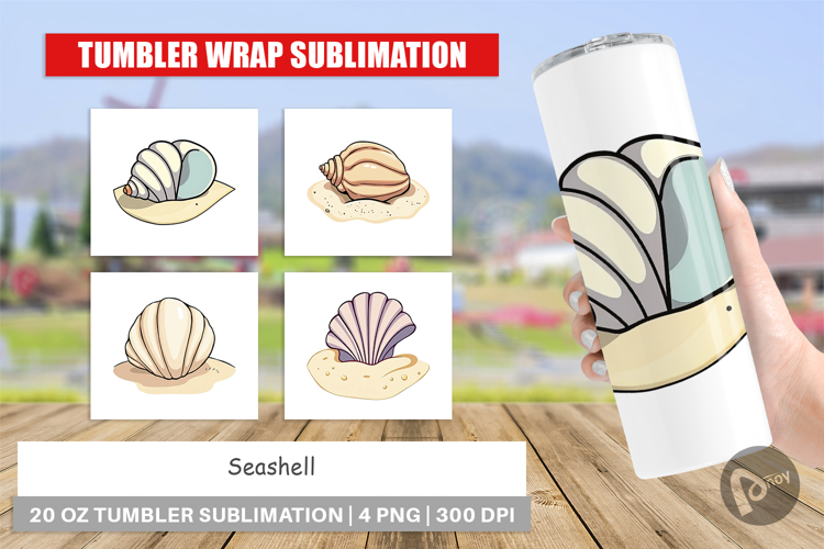 Tumbler Seashell