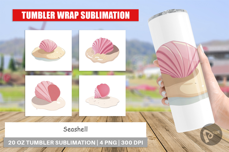 Tumbler Seashell