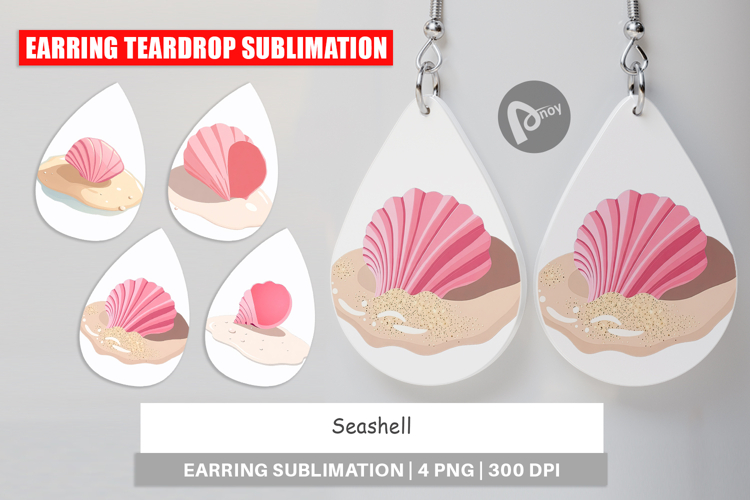 Earring Seashell example image 1
