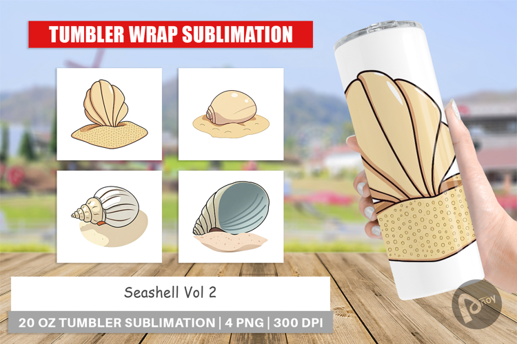 Tumbler Seashell